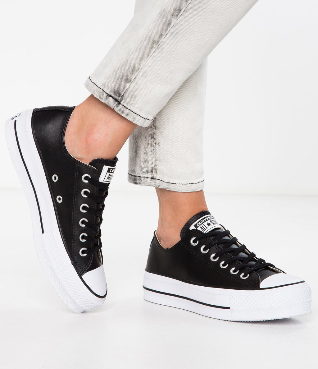CONVERSE POLIPIEL NEGRAS CLASICAS